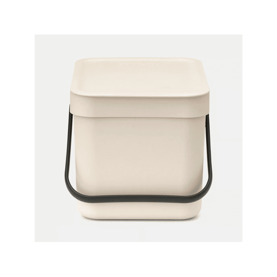 Sort&go Afvalemmer 6l Soft Beige