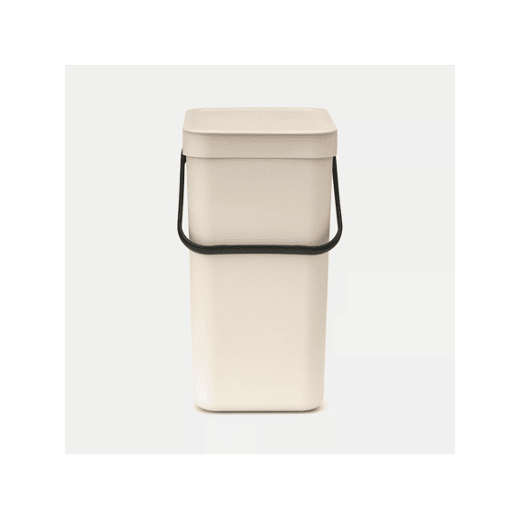 Sort&go Afvalemmer 12l Soft Beige