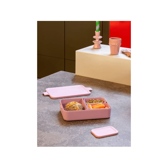 Make & Take Bento Lunchbox Large Kunststof Lilac Pink