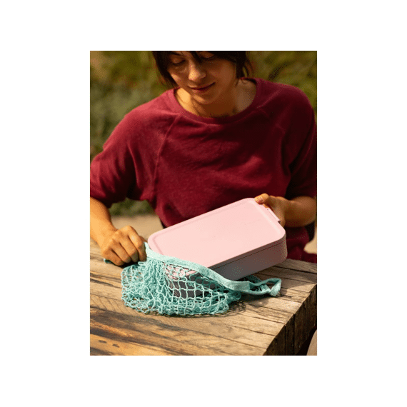 Make & Take Bento Lunchbox Large Kunststof Lilac Pink