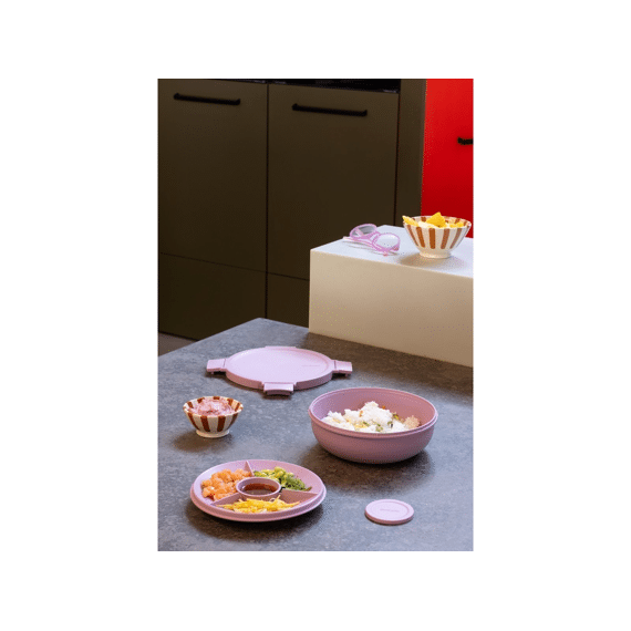 Make & Take Salade Lunchkom 1.3l Kunststof Lilac Pink