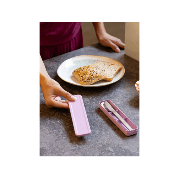 Make & Take Bestekset 3-delig (mes Vork En Lepel) Lilac Pink