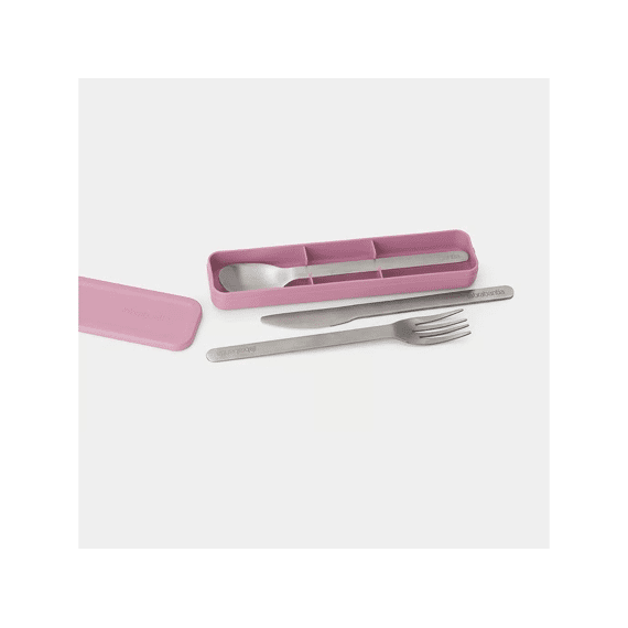 Make & Take Bestekset 3-delig (mes Vork En Lepel) Lilac Pink