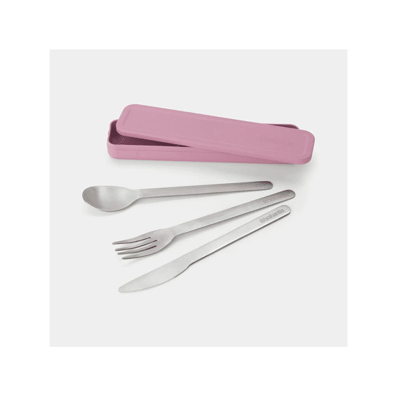 Make & Take Bestekset 3-delig (mes Vork En Lepel) Lilac Pink