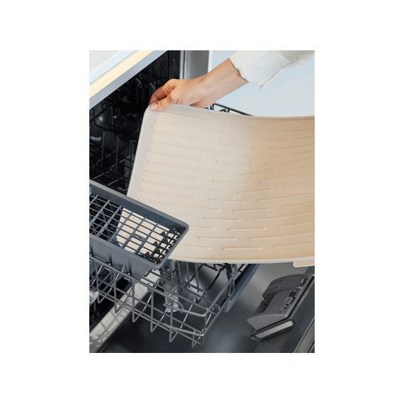 Sink Side Afdruipmat Siliconen 44x32cm Soft Beige