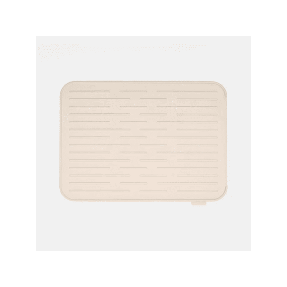 Sink Side Afdruipmat Siliconen 44x32cm Soft Beige