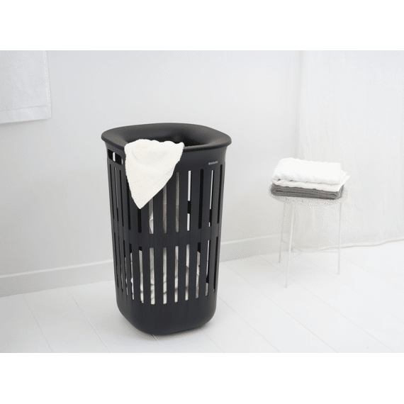 Collect-it Wasmand 55l Met Kunststof Deksel Black