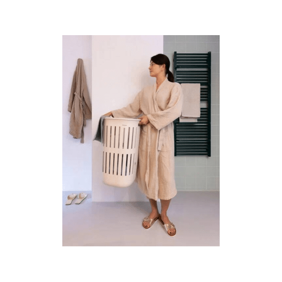 Collect-it Wasmand 55l Met Kunststof Deksel Soft Beige