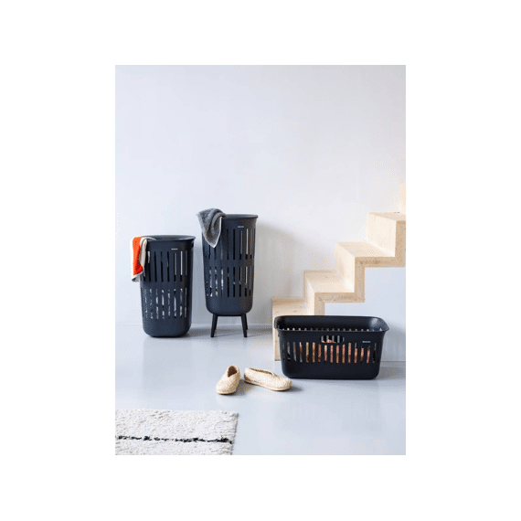 Collect-it Wasmand 55l Met Kunststof Deksel Black