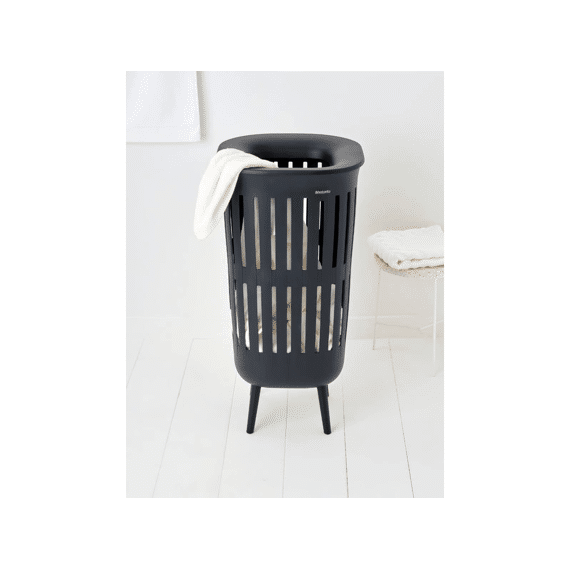 Collect-it Wasmand 55l Met Kunststof Deksel Black