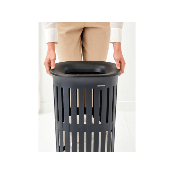 Collect-it Wasmand 55l Met Kunststof Deksel Black