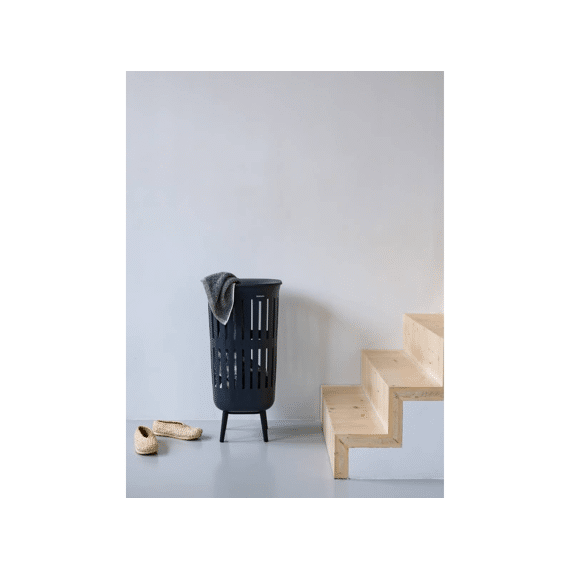 Collect-it Wasmand 55l Met Kunststof Deksel Black