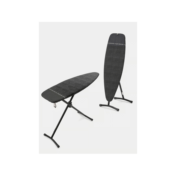 Strijkplank En Stoombord D 135x45cm Met Hittebestendige Parkeerplaats Denim Black