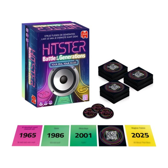 Jumbo Spel Hitster Battle Of The Generations