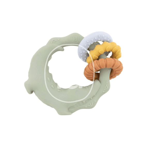 Little Dutch Bijtring Safari Teether Krokodil