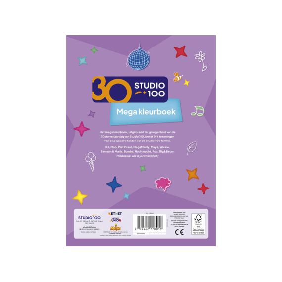 Mega Kleurboek Studio 100