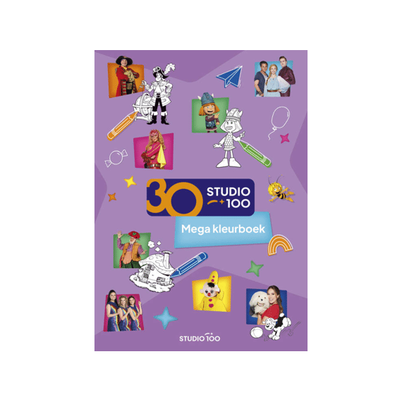 Mega Kleurboek Studio 100