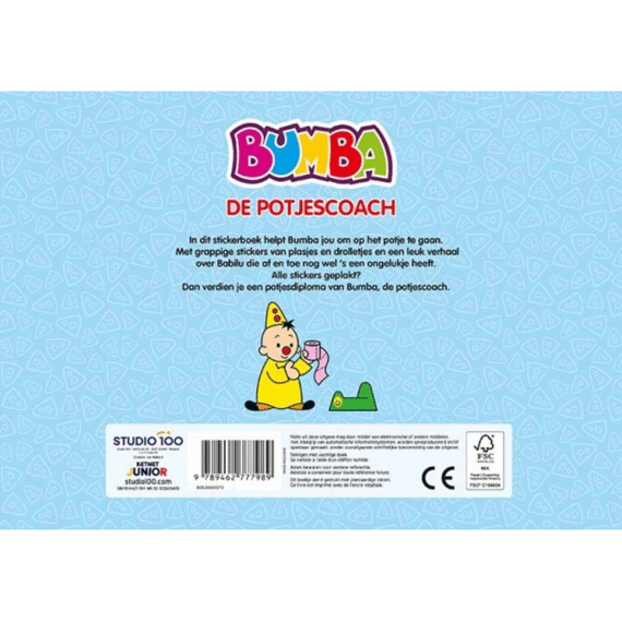 Bumba Stickerboek De Potjescoach