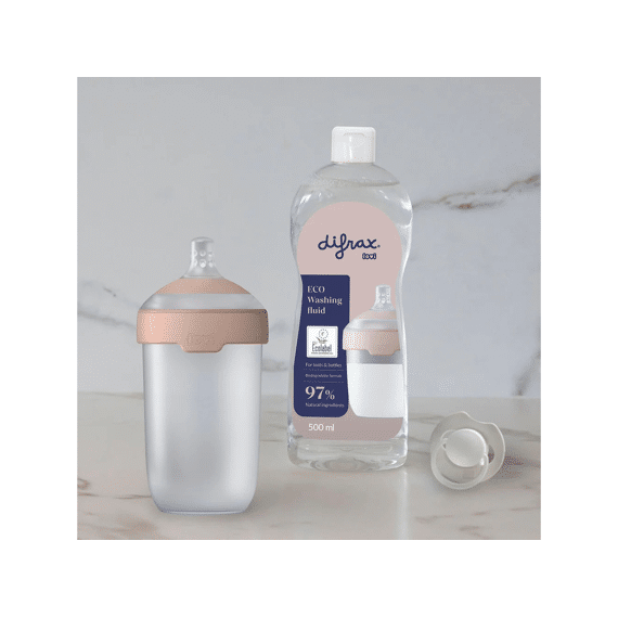 Difrax Eco Afwasmiddel Spenen&flessen 500ml
