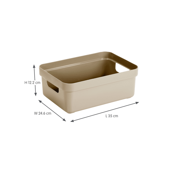Sigma Home Opbergbox 9l Beige