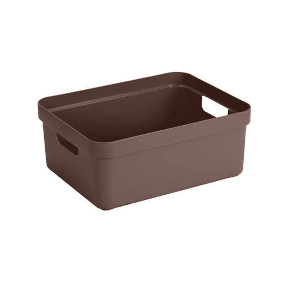Sigma Home Opbergbox 24l Bruin 453x354x183mm