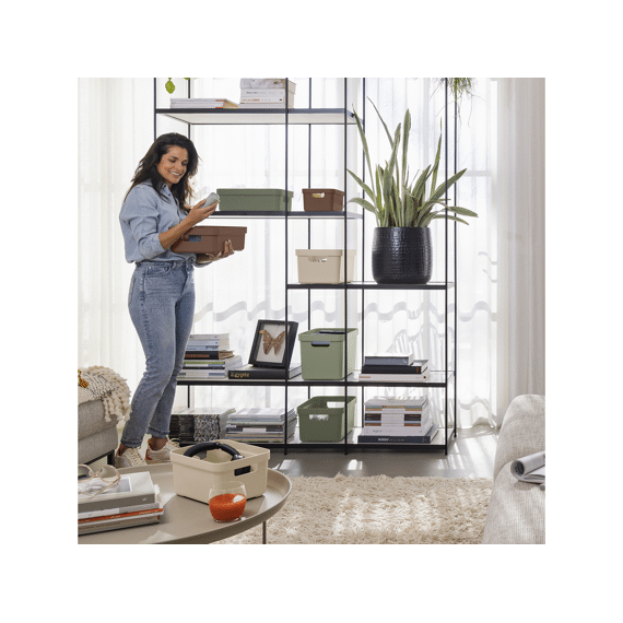 Sigma Home Opbergbox 32l Beige 453x354x243mm