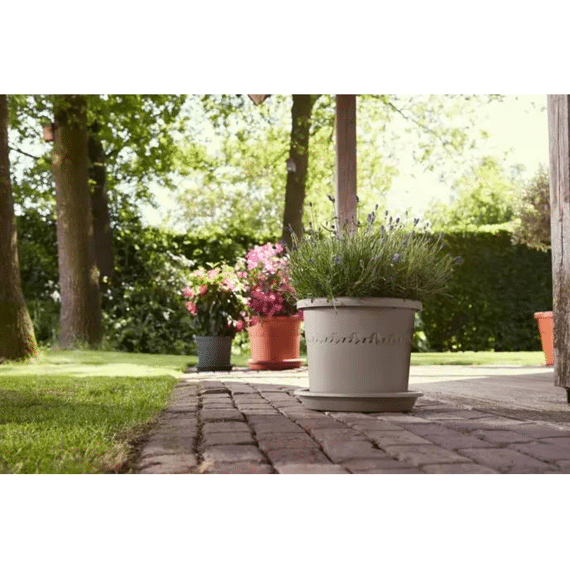 Elho Algarve Cilindro 30cm Paddenstoel Beige