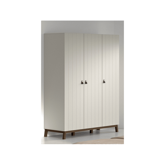 Jaxx Sezane Kast 3 Deuren Clay/walnut