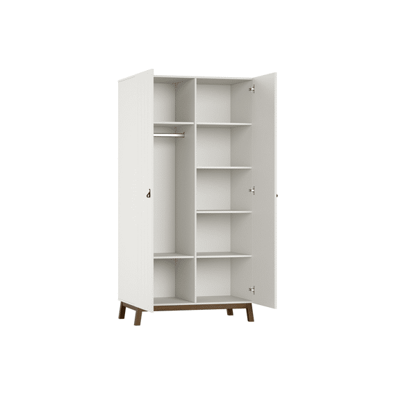 Jaxx Sezane Kast 2 Deuren Clay/walnut