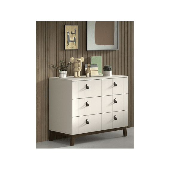 Jaxx Sezane Commode 3 Laden Clay/walnut