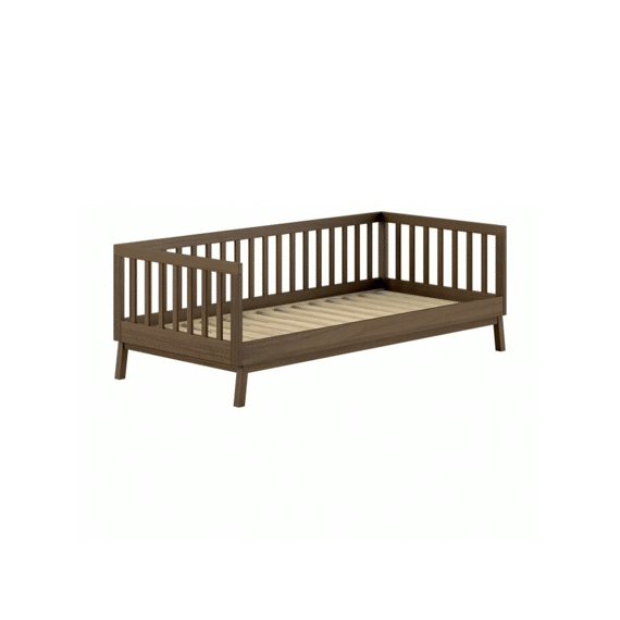 Vipack Sezane Bedbank 90x200 Walnut (incl.lattenbodem)