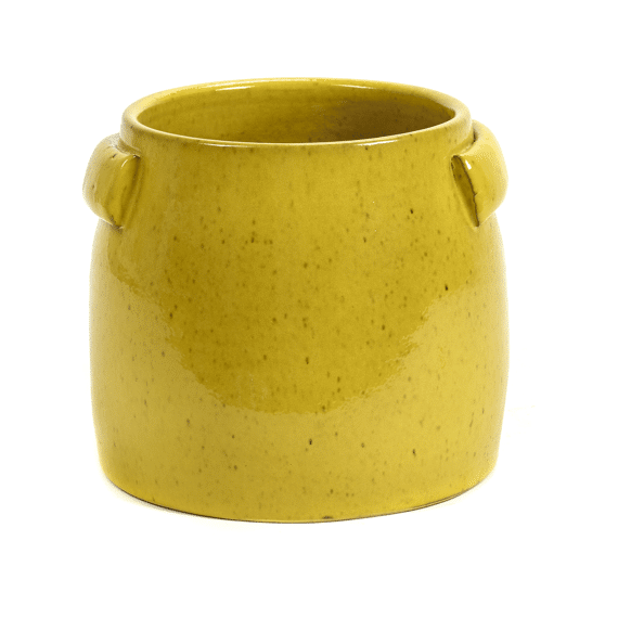 Serax Jars Bloempot Yellow 22x22x19cm