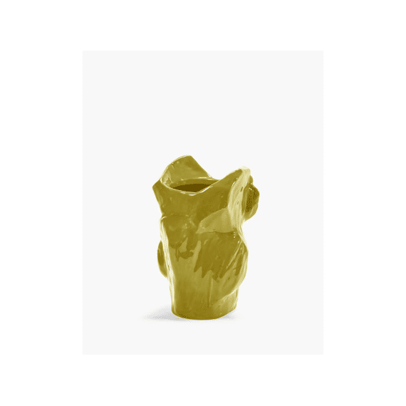 Serax After Midnight Vaas Uil 16,5x15,5x23cm Geel