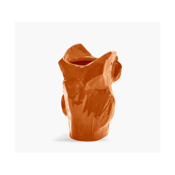 Serax After Midnight Vaas Uil 16,5x15,5x23cm Oranje