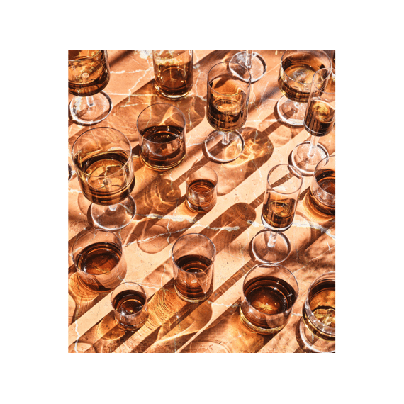 Serax Zuma Glas 8x8x8,5cm Amber