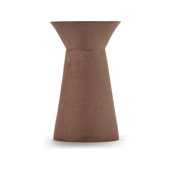 Serax Marie-ann Kandelaar 9,5x9,5x21,5cm Rood Bruin