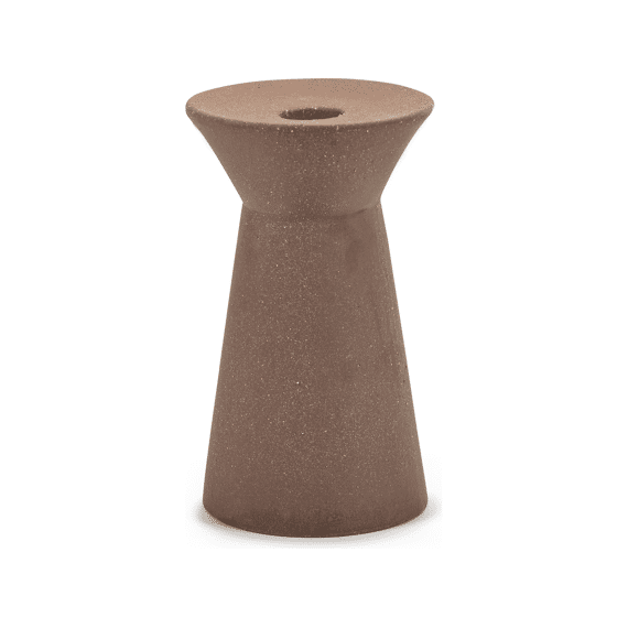 Serax Marie-ann Kandelaar 9,5x9,5x16,5cm Rood Bruin