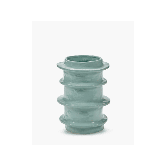 Serax Molly Bloempot 20,5x20,5x29cm Licht Blauw