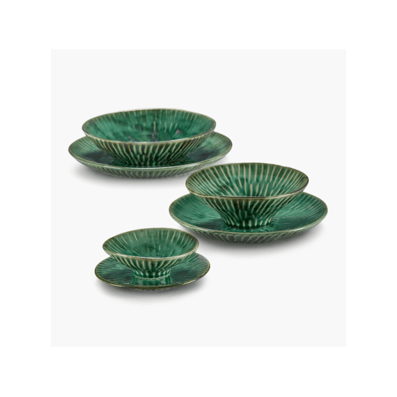 Serax Verde Lanza By Pascale Naessens Plat Bord 23,7x3cm