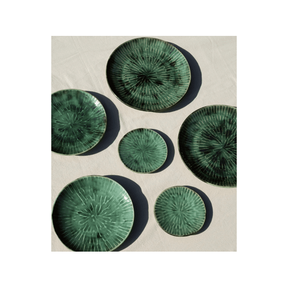 Serax Verde Lanza By Pascale Naessens Plat Bord 23,7x3cm