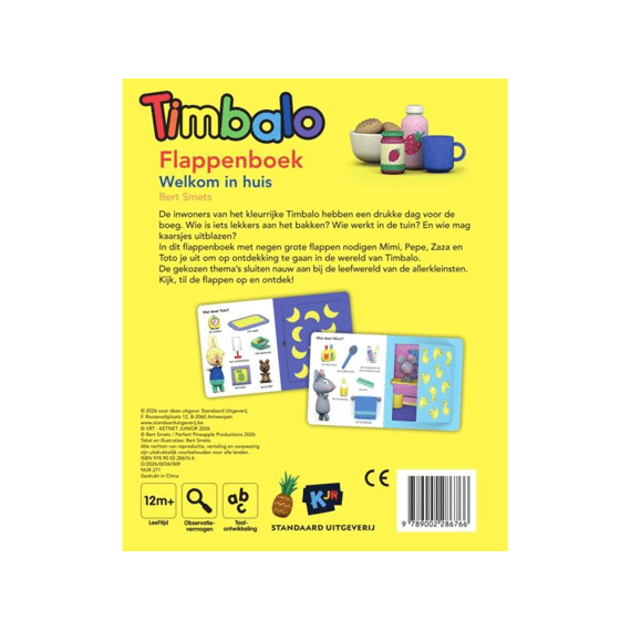 Flapjesboek Timbalo Welkom In Huis