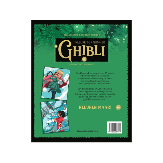 Kleuren Op Nummer Ghibli