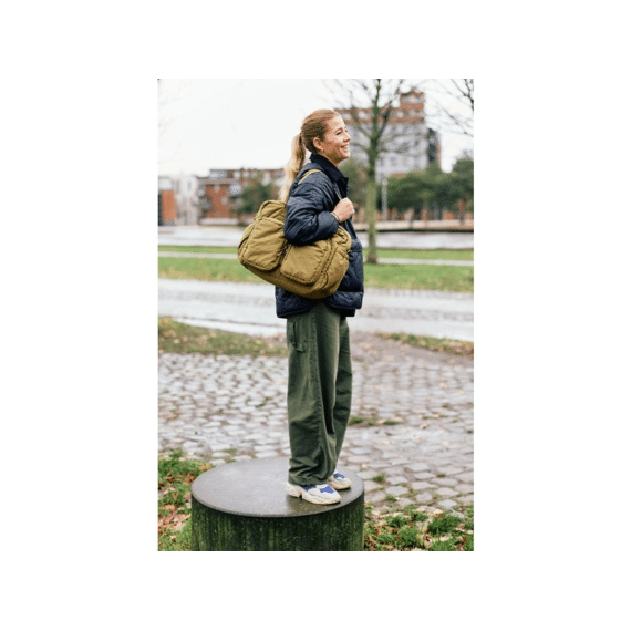 Childhome Luiertas + Handtas Mellow Kaki