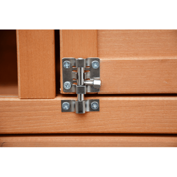 Grizo Konijnenhok Hout Pompon 98x54x100cm