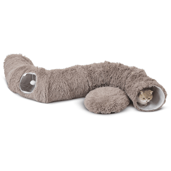 Grizo Snuggle Tunnel 85cm Diam. 26cm Grijs