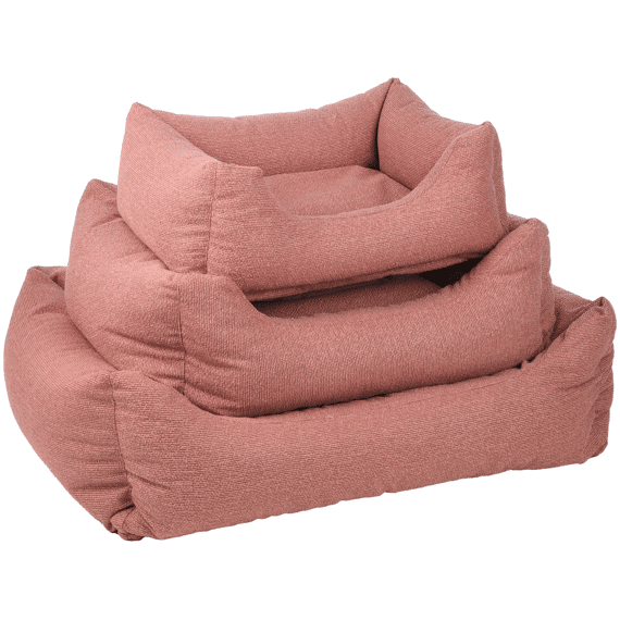 Mand Baleno Rechthoekig Rood Met Rand  65x50x20cm