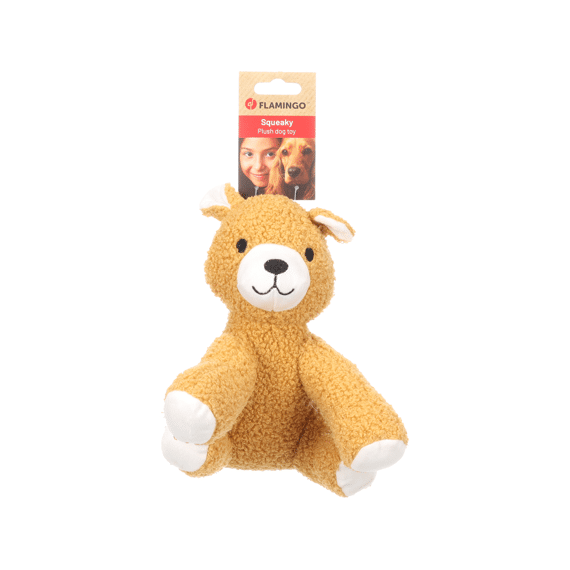 Speelgoed Beanie Beer Geel  23x25x24cm