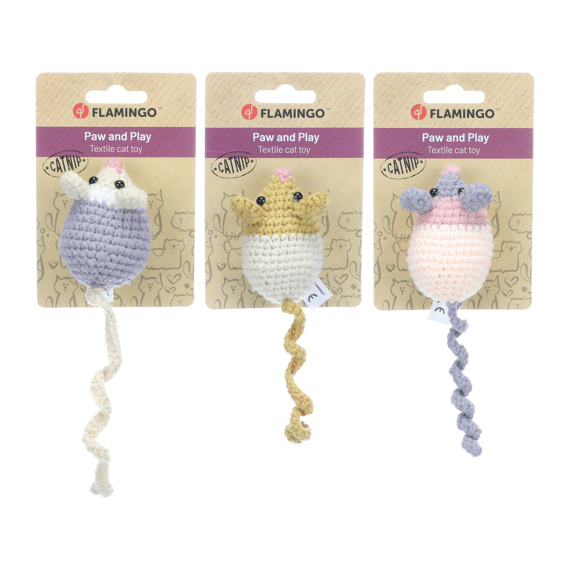 Speelgoed Wolo Muis Meerdere  Kleuren 16x4,5x4,5cm Assortiment Prijs Per Stuk