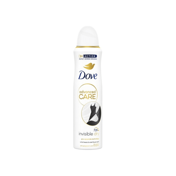 Dove Deodorant Spray Advanced Care Invisible Dry 150ml