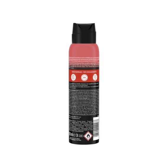 Fa Men Deodorant Spray Attraction Force Seductive Scent 150ml